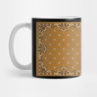 Brown bandana gift Mug